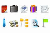 Set of business icons