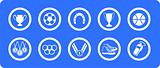 Sports vector icons set