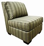 Armless Contemporary Accent Chair