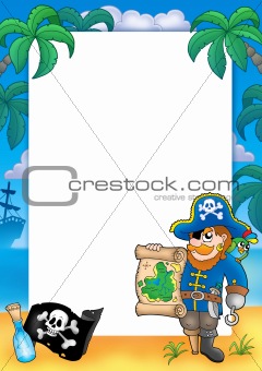 Frame with pirate 2