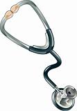 Doctors stethoscope illustration icon