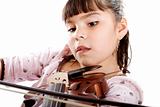 Young Violin Student