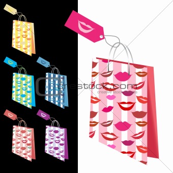 Shopping bags collection for your design