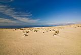 A Sand dunes landscape