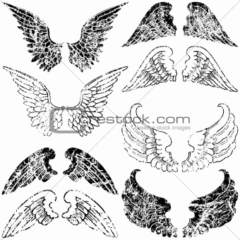 Grunge Angel Wings