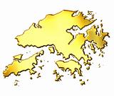 Hong Kong 3d Golden Map
