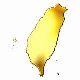 Taiwan 3d Golden Map