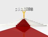 red carpet and success