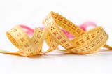 Colourful measuring tapes