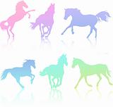 Horse Silhouette Collection
