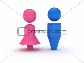 Men and Women symbol