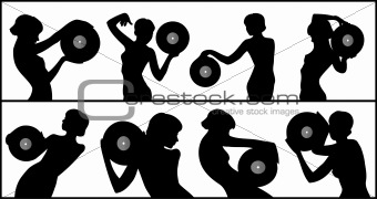vinyl dancing