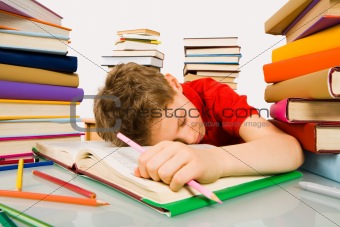 Sleep during lesson