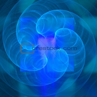 Abstract background. Blue palette.