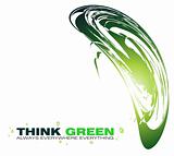 Think Green Busines Card