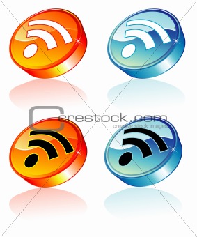 3D Rss feed Icon