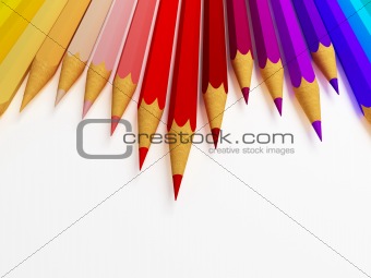 raibow pencil background