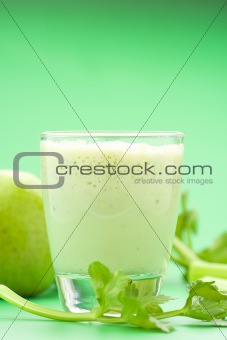 fresh fruit milk shake apple 