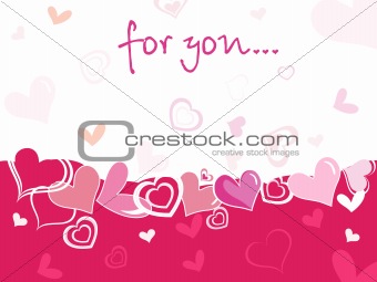 funky valentine's card