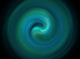 Blue and Green Swirl