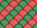 Red and Green Peppermint Background