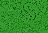Dollar Signs Background
