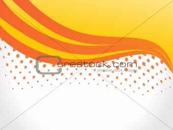 background with wave and spots