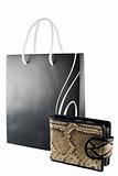 Shopping bag and purse