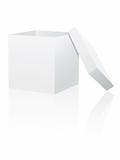 White box with lid