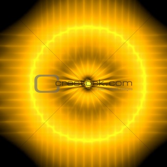 Abstract background. Yellow - black palette.