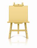 wooden art easel tool for drawing
