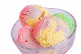 ice cream sundae close-up