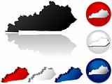 State of Kentucky Icons