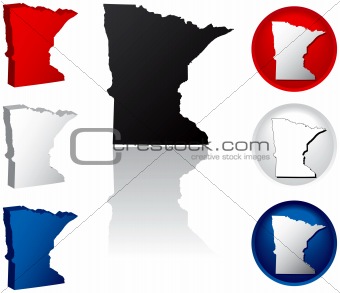 State of Minnesota Icons