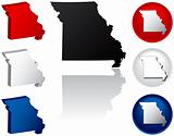 State of Missouri Icons