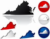 State of Virginia Icons