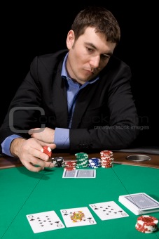 Betting in casino
