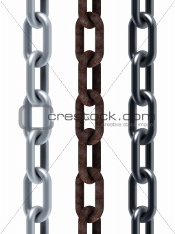 isolated seamless set of chains