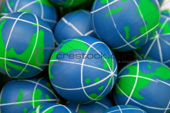 Rubber globes