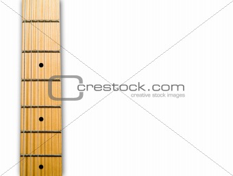 guitar's neck