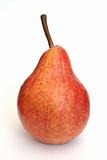 One red pear