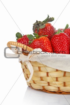 Basket of strawberries
