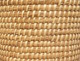"Backgrounds: Patterns": Coiled Reed Basket