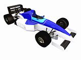 F1 blue racing car vol 3