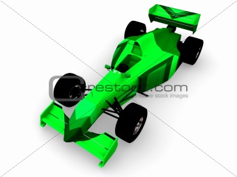 F1 green racing car vol 1