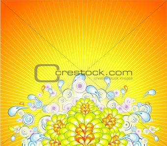 Flowers Abstract Background