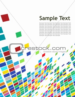 Abstract mosaic background 