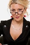 Woman in eyeglasses