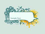 abstract funky vector background for text6