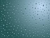 Abstract rain on window